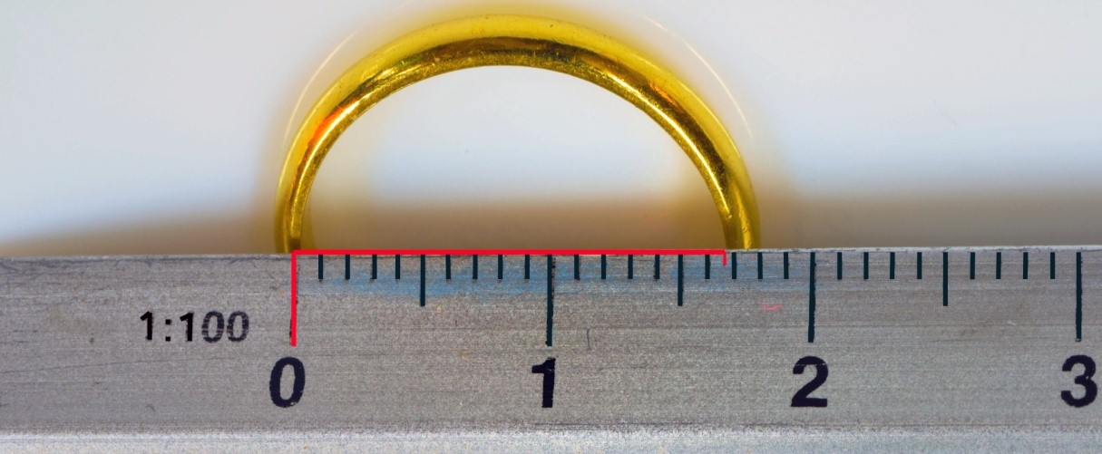 Como medir talla anillo en casa